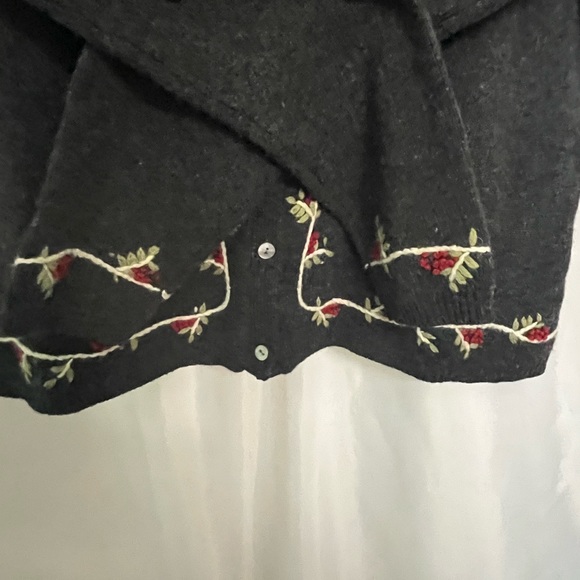 Paraphrase Wool Cardigan Sweater - Picture 4 of 7